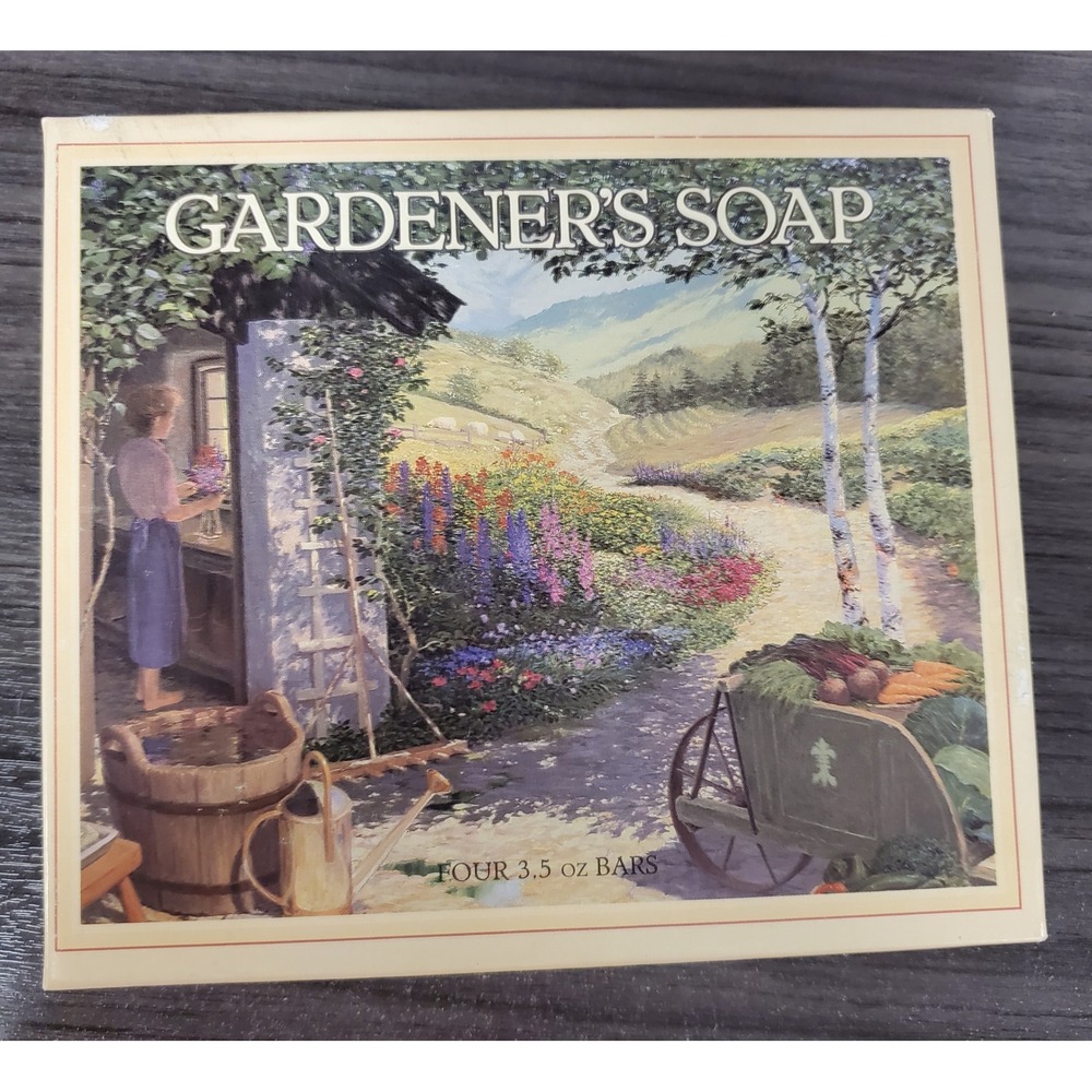 Baudelaire Swiss Gardener Soap Alpine Honey Bee‎ 3.5oz Bars Set of 3 Switzerland